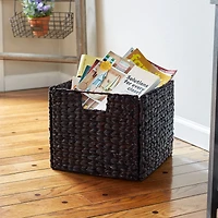 Household Essentials 13" Household Essentials Foldable Wicker Storage Bin