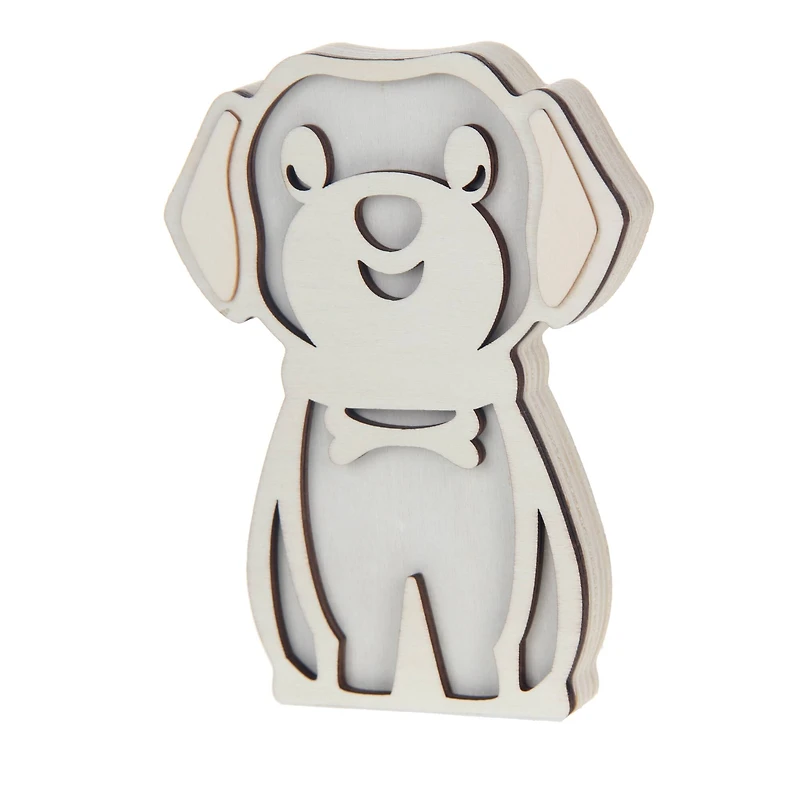 Dog Layered Wood Craft Kit by Creatology™