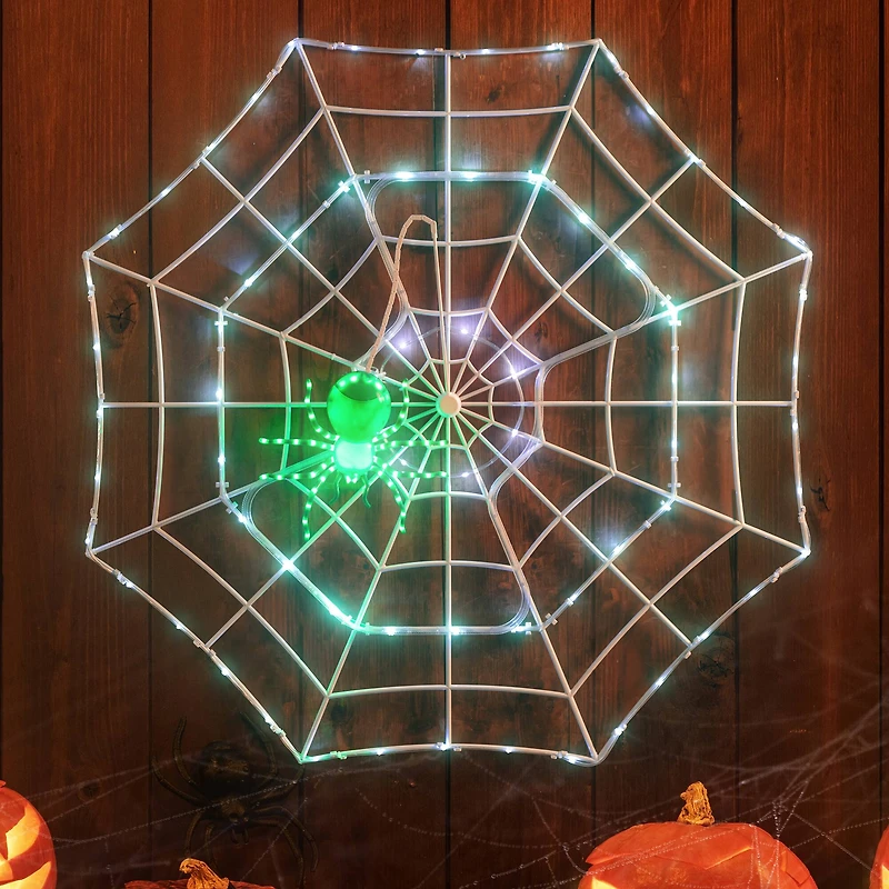 Mr. Halloween 4ft. Outdoor Animated Spider Web