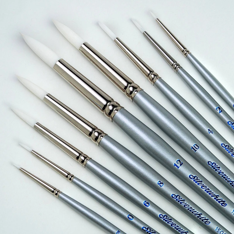 Silver Brush Limited Silverwhite® Round Brush Set