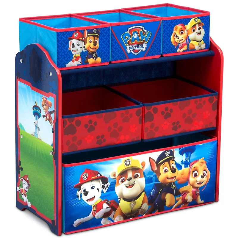 Nick Jr.™ PAW Patrol 6 Bin Design & Store Toy Organizer