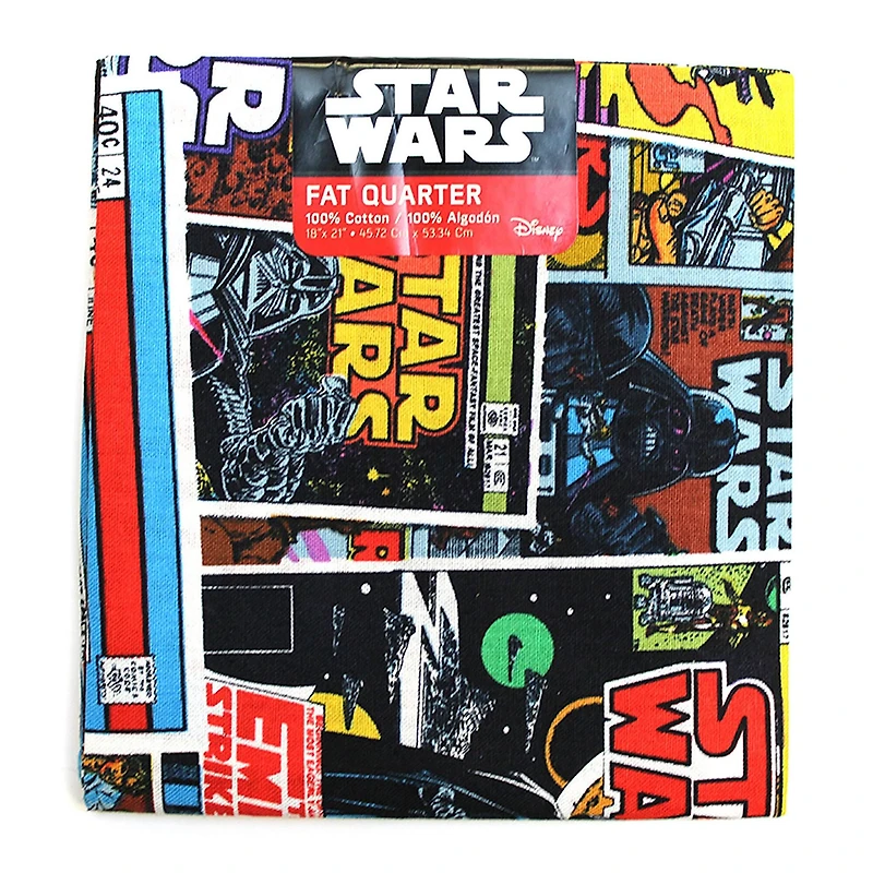 Camelot Fabrics Star Wars™ Comic Book Covers Cotton Fat Quarter Bundle