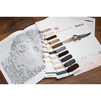 Luca-S The Owl Counted Cross Stitch Kit