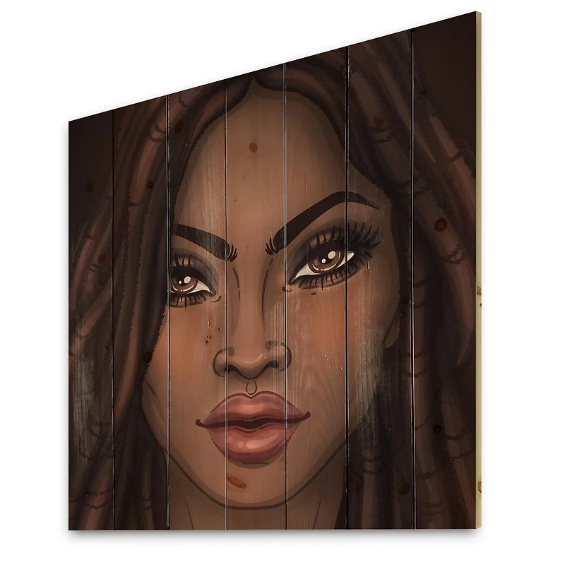 Designart - Portrait of African American Woman I