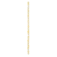 Yellow Faceted Citrine Coin Beads by Bead Landing
