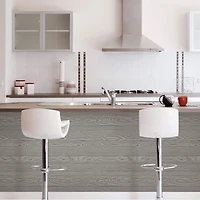 NuWallpaper Gray Salvaged Wood Peel & Stick Wallpaper