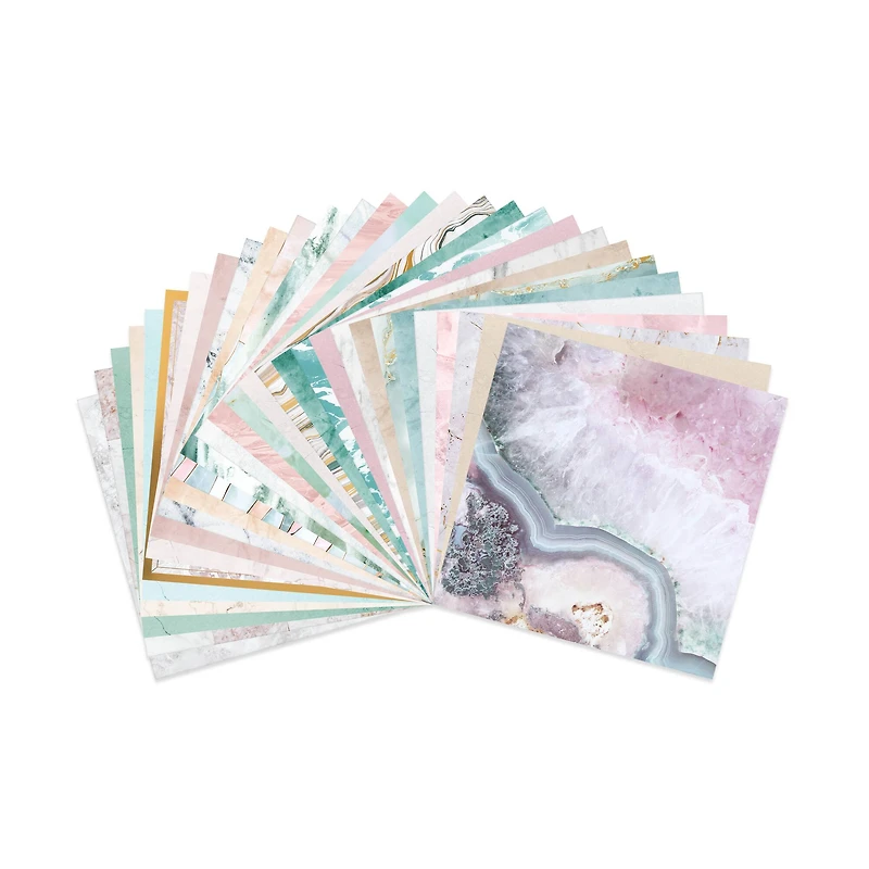 12" x 12" Stone Paper Pad by Recollections™, 58 Sheets