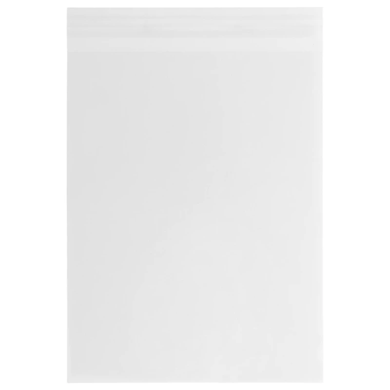 JAM Paper 11.25" x 14.25" Clear No. 10 Policy Cello Sleeve Envelopes, 100ct.