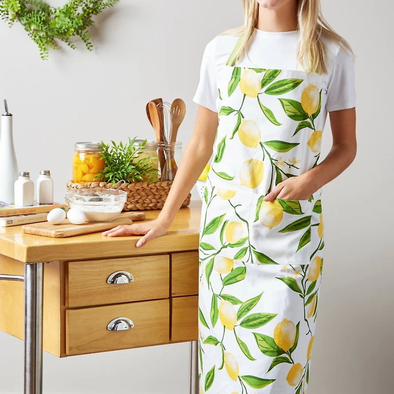 Lemon Bliss Print Chef Apron