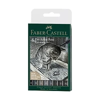 Faber-Castell® PITT® Artist Pen Soft Brush Set, 8 Piece