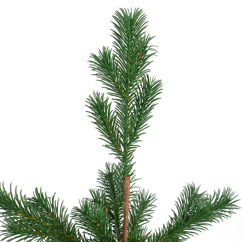 2ft. Unlit Ponderosa Pine Artificial Christmas Tree in Burlap Base