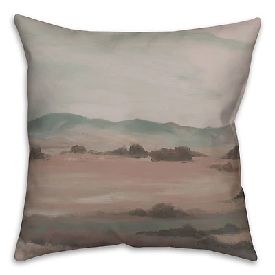 Grass Plains Throw Pillow