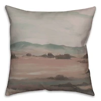 Grass Plains Throw Pillow