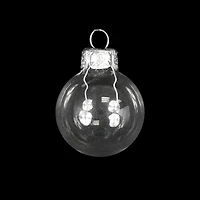 Whitehurst 8ct. 3.5" Clear Glass Ball Ornaments