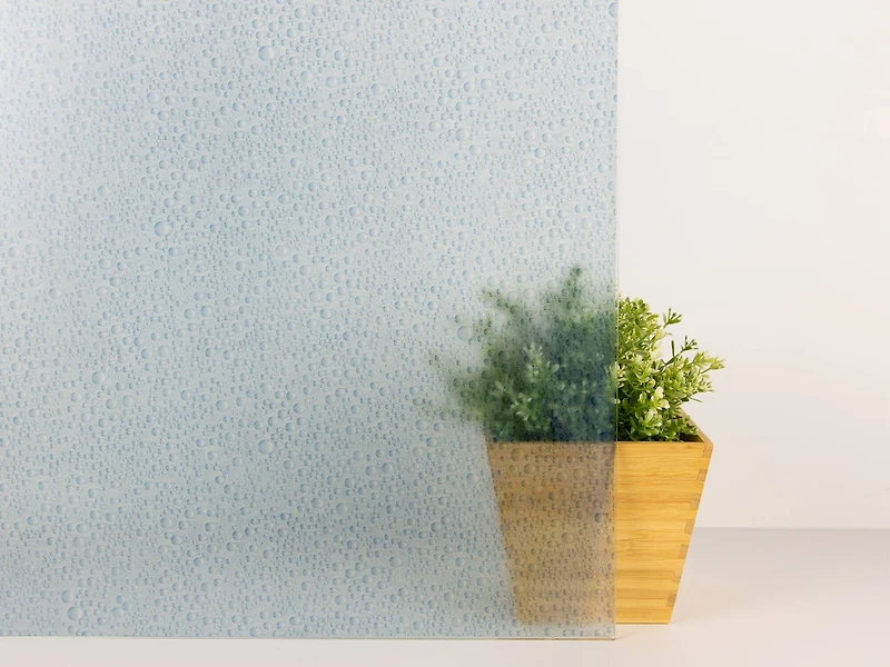 Fablon Blue Waterdrop Window Film