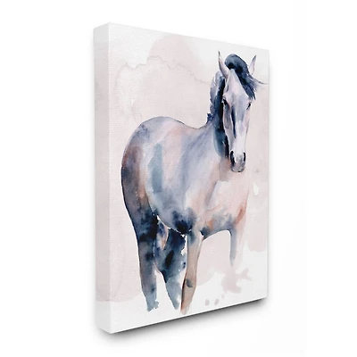 Stupell Industries Americana Horse Figure Canvas Wall Art
