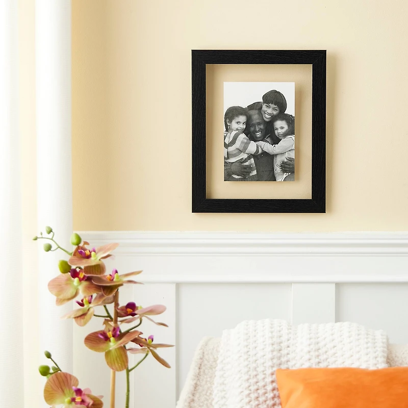 8 Pack: Black 8" x 10" Float Frame, Belmont by Studio Décor®