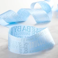 2.5'' x 5 yd. It's a Boy Satin Ribbon by Celebrate It®