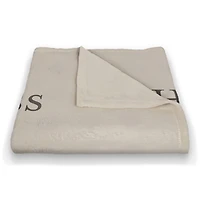 Happniess Blooms from Within 50" x 60" Coral Fleece Blanket