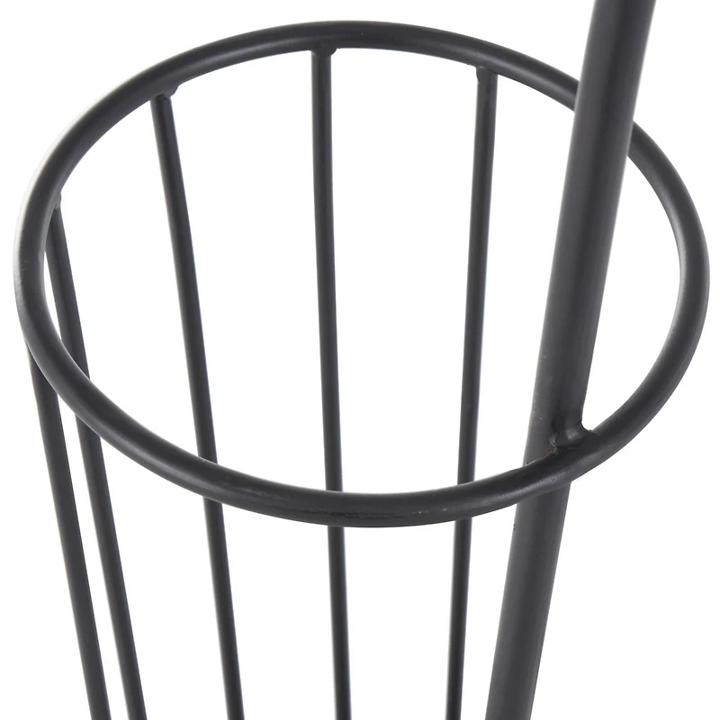 27" Metal Umbrella Stand with Handle