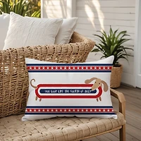 20" x 14" Like the Fourth of July Indoor Outdoor Pillow