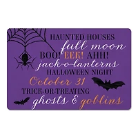 Halloween Things Floor Mat