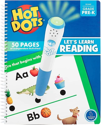 Hot Dots Let's Learn Pre-K Reading!