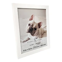 Home 11" x 14" White Flat Frame by Studio Décor®