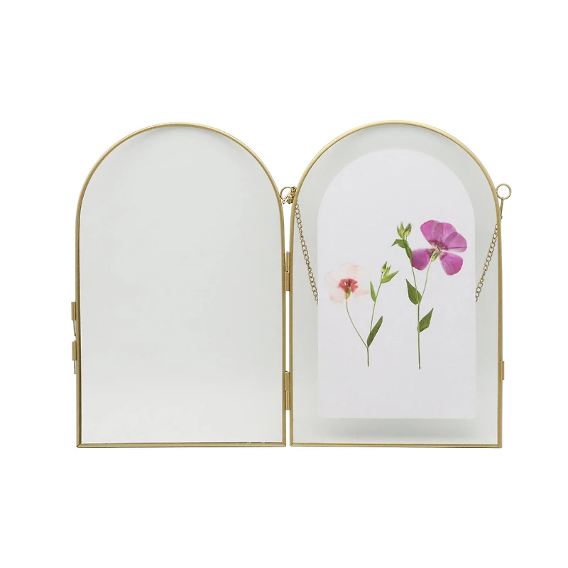 6" x 9.5" Hanging Oval Glass Frame by Ashland®