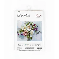 Luca-s Bouquet With Roses Counted Cross Stitch Kit
