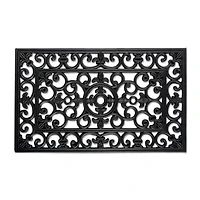 DII® Rubber Scroll Doormat
