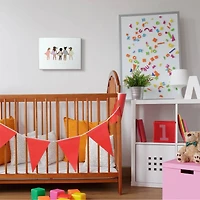 Stupell Industries Girl Power Phrase Inclusive Caped Superheroes Wood Wall Plaque