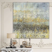 Designart - Glam Rain Abstract IV