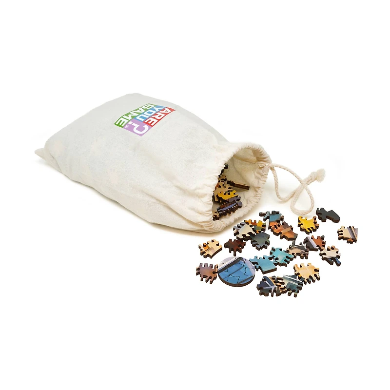 Wooden Jigsaw Puzzle - Boats at Bay: 494 Pcs