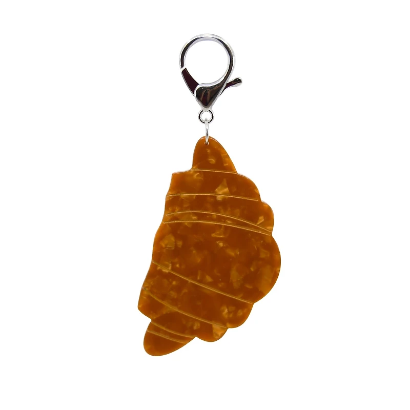 Blue Moon Studio™ Layered Croissant Bag Charm