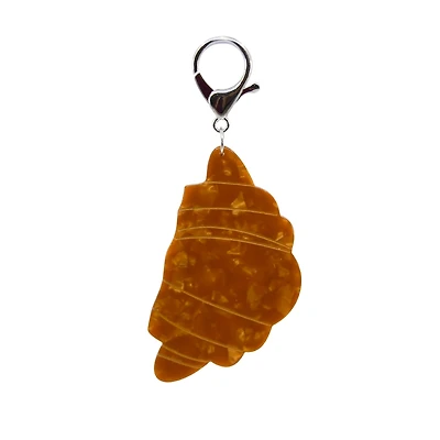 Blue Moon Studio™ Layered Croissant Bag Charm