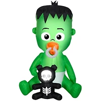5.5ft. Airblown® Inflatable Halloween Animated Nom Nom Baby with Pacifier