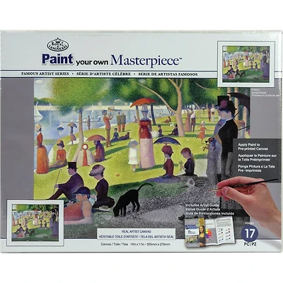 Royal & Langnickel® A Sunday On La Gran de Jatte Paint Your Own Masterpiece Kit