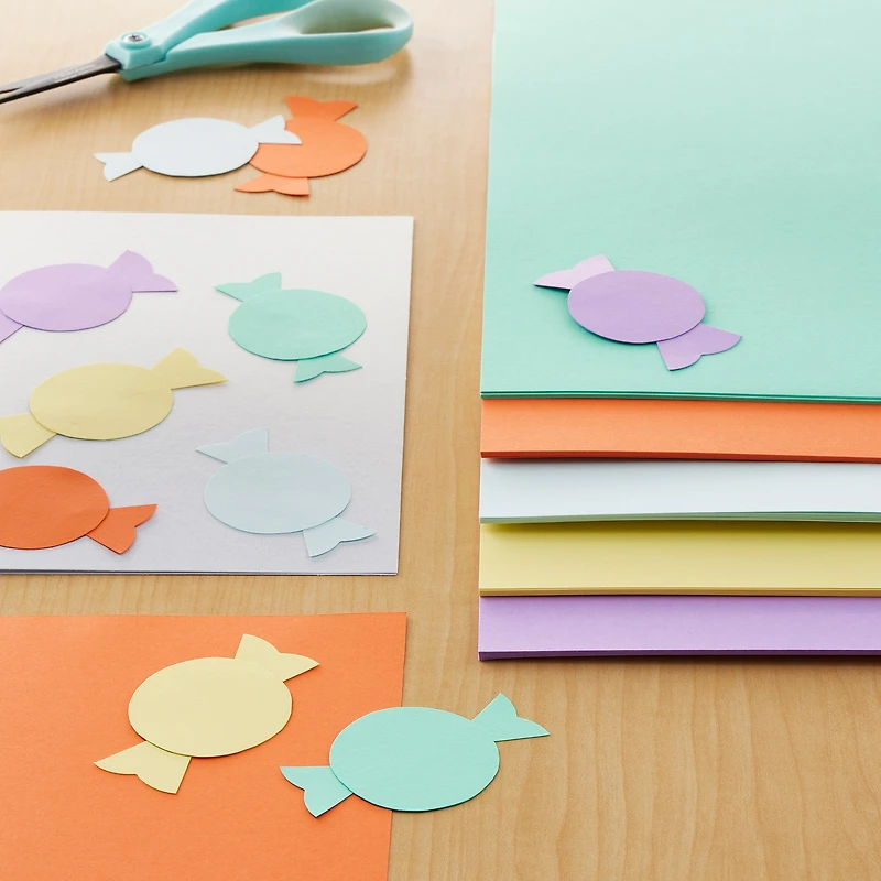 12 Packs: 50ct. (600 total) Sugar Candy 8.5" x 11" Cardstock Paper by Recollections™