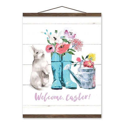 Welcome Easter Hanging Canvas