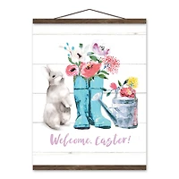 Welcome Easter Hanging Canvas