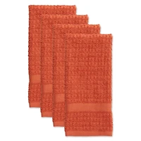 DII® Solid Spice Waffle Terry Dishtowel (Set of 4)