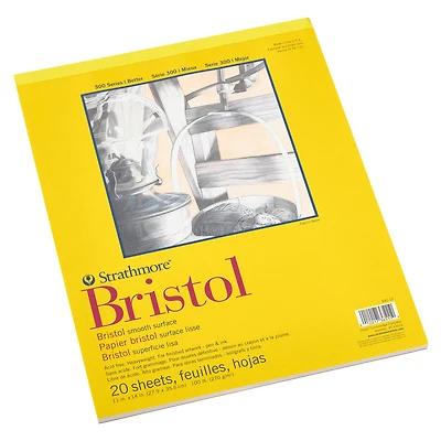 Strathmore® 300 Series Bristol Smooth Pad