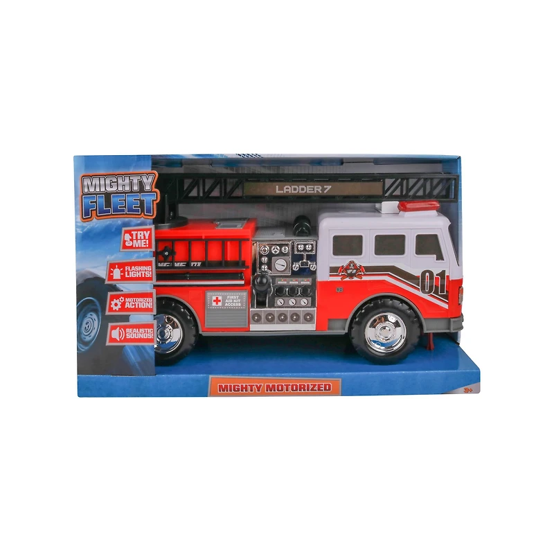 Funrise Mighty Fleet Mighty Motorized Fire Ladder Truck