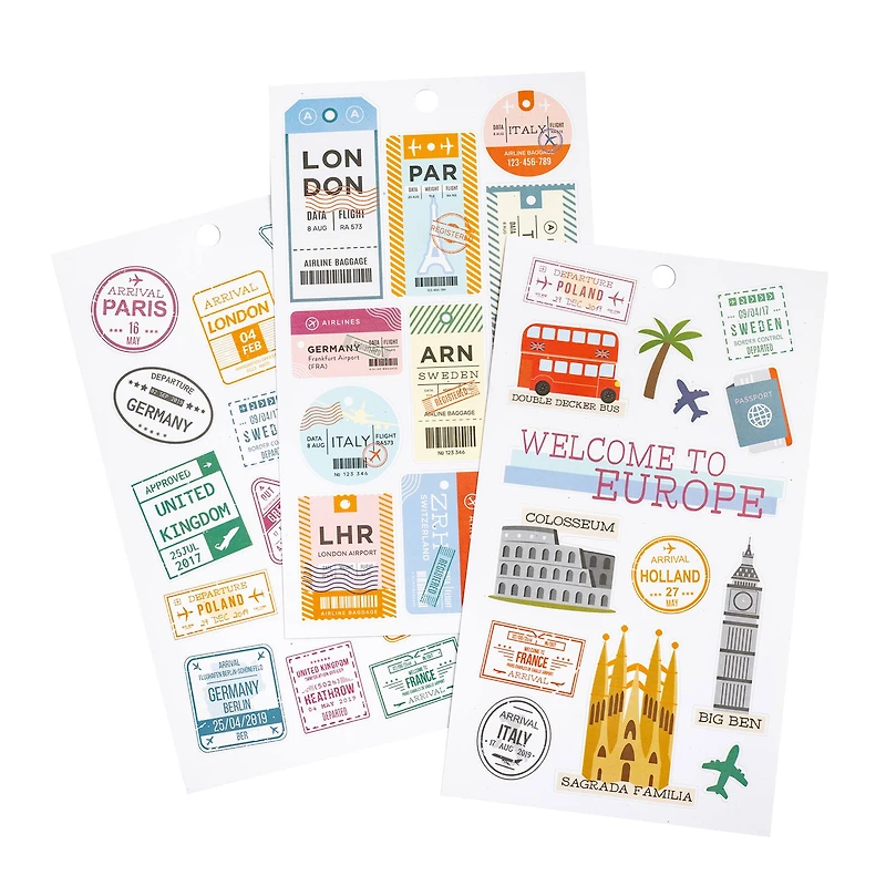 Europe Sticker Book by Recollections™