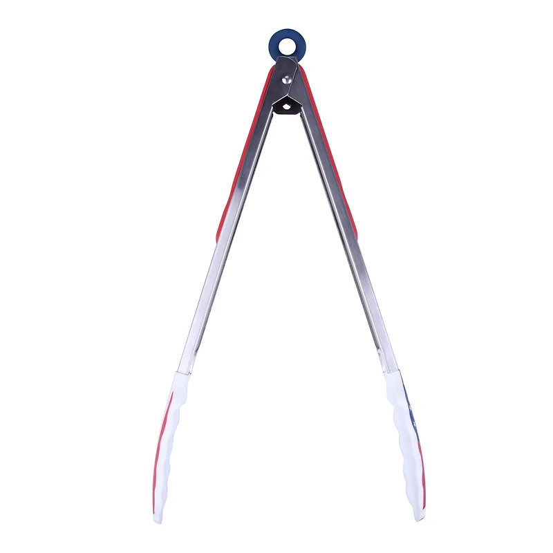 12" Red, White & Blue Tongs by Celebrate It®