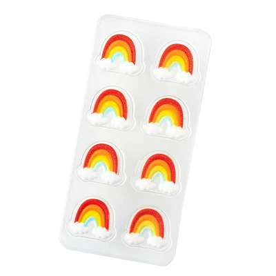 Sweet Tooth Fairy® Rainbow Icing Decorations, 8ct.