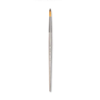 Zen® Series 73 Synthetic All Media Short Handle Round Brush, Size 8