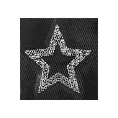 3" Rhinestone Star Iron On Patch by Make Market®