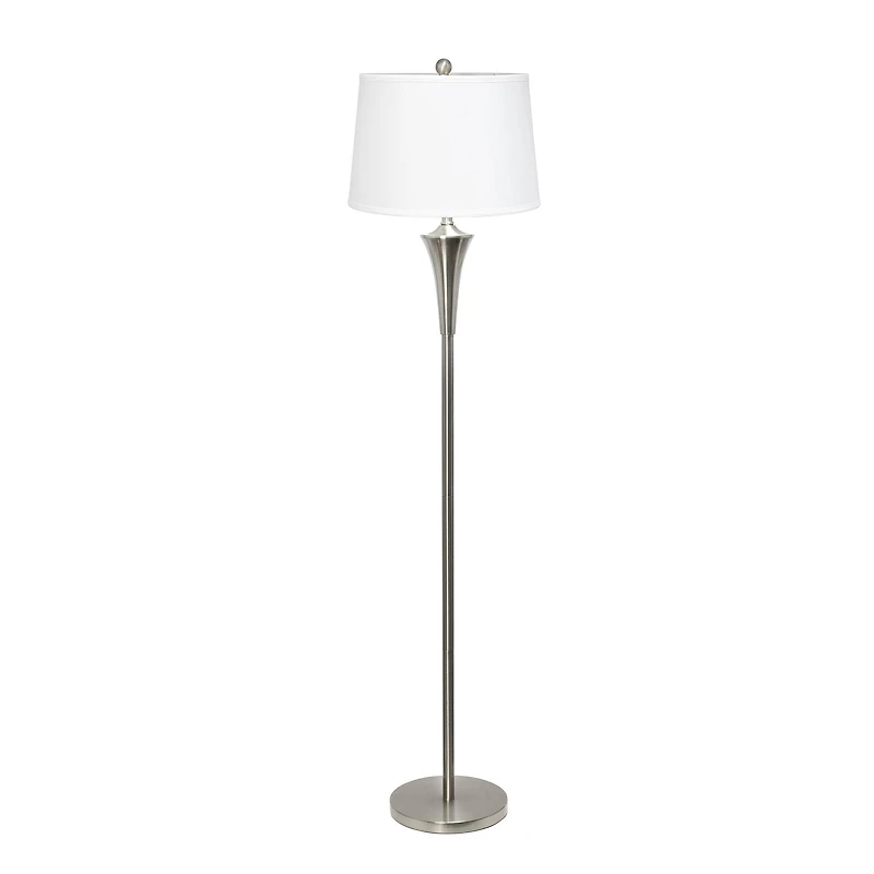 Lalia Home Vienna Brushed Nickel Lamp Set
